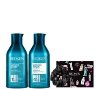 Redken Extreme Length Shampoo 300ml, Redken Extreme Length Conditioner 300ml & Redken Satin Scrunchies Bundle