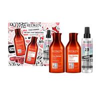 Redken - Frizz Dismiss Cofanetto Natale Shampoo, Conditioner & One United per capelli crespi - Capelli secchi,Cofanetto per capelli