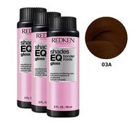 REDKEN SHADES EQ BONDER INSIDE #03A-3.46 Equalizing Conditioning Color 3 x 60 ml