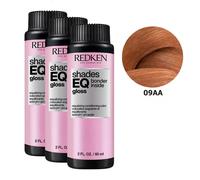 REDKEN SHADES EQ BONDER INSIDE #09AA-9.34 Equalizing Conditioning Color 3 x 60 ml