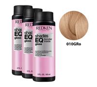 REDKEN SHADES EQ GLOSS Bonder Inside #010Grro Equalizing Conditioning Color 3 x 60 ml