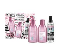 Redken - Volume Injection Cofanetto Natale Shampoo, Conditioner & One United per capelli sottili - Shampoo volumizzante,Balsamo volumizzante,Cofanetto