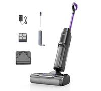 Redkey W15 Aspirapolvere e Lavapavimenti Senza Fili, aspirapolvere spazzino 3 in 1, potente aspirazione di acqua e polvere, laminato singolo da 5 mm, Autonomia Lunga 35min, Display LED, Auto-Pulizia