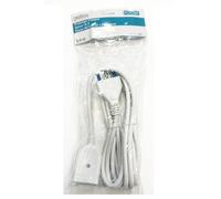 Redline RDL5925 Prolunga elettrica Spina 16A Presa 16/10A 2P+T Bipass 3mt Bianco