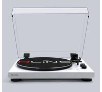 Redline RLTN11WH Giradischi a cinghia con modulo Bluetooth, Bianco Lucido