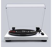 Redline RLTN11WH Giradischi a cinghia con modulo Bluetooth, Bianco Lucido