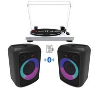 Redline RLTN11WH Giradischi cinghia Bluetooth Bianco L.+2 Klipsch GIG XL 30w RMS