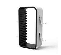 Redlution Torre di archiviazione per giochi per PS5/PS4/Xbox One/Xbox 360/Xbox Series X/S/Switch Custodie per giochi Blu-Ray Dischi Organizer, memorizza 18 giochi, con 4 supporti per controller (nero)