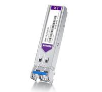 REDLUX 1G SFP LX Monomodale Gbic Modulo Compatibile con Cisco, Meraki, Ubiquiti UniFi, Mikrotik, Fortinet, Netgear, Broadcom, D-Link, 1310nm, 20KM.