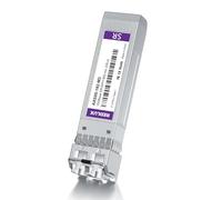REDLUX Modulo Gbic multimodale 10G SFP+ SR, 850nm MMF, doppio connettore LC, fino a 300 metri, compatibile con Cisco SFP-10G-SR, Meraki, Mikrotik S+85DLC03D, Ubiquiti, Zyxel, Qnap.