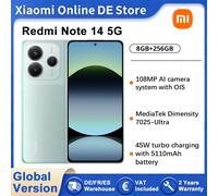 Xiaomi Redmi Note 14 5G 16,9 cm (6.67") Dual SIM ibrida USB tipo-C 8 GB 256 GB 5110 mAh Verde