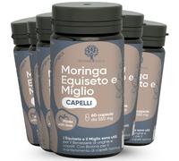 RedMoringa CAPELLI Equiseto, Miglio e Biotina 360 Capsule 6 pz Capsule