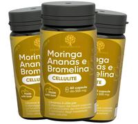 RedMoringa CELLULITE Bromelina 5000 GDU Ananas e Moringa 180 Capsule 3
