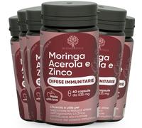 RedMoringa DIFESE IMMUNITARIE - Integratore Acerola, Zinco, Vit C - 36