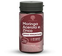 RedMoringa DIFESE IMMUNITARIE - Integratore Acerola, Zinco, Vit C - 60