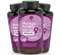 RedMoringa FERTILITA' LEI Resveratrolo, Vitamine per Gravidanza 180 Ca