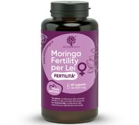 RedMoringa FERTILITA' LEI Resveratrolo, Vitamine per Gravidanza 60 Cap