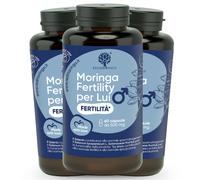 RedMoringa FERTILITA' LUI Lycopene, Selenio e Moringa 180 Capsule 3 pz
