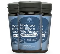 RedMoringa MICROCIRCOLO Mirtillo, Vite Rossa e Moringa 180 Capsule 3 p