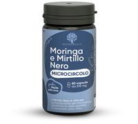 RedMoringa MICROCIRCOLO Mirtillo, Vite Rossa e Moringa 60 Capsule 1 pz