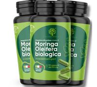 RedMoringa MORINGA Oleifera BIO 270 Capsule 3 pz Capsule