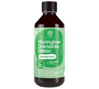 RedMoringa MORINGLOW Drenante Liquido Detox - 11 Erbe drenanti, 0 Edul