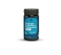 REDMORINGA Srl Integratore Sonno Moringa e Melatonina - 60 Capsule