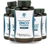 RedMoringa ZINCO 1800 Compresse Vegane 6 pz Capsule