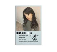 RedMush Poster su tela con attrice Jenna Ortega (29), decorazione per camera da letto, sport, ufficio, stanza, regalo, senza cornice, 40 x 60 cm