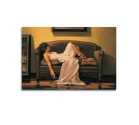 RedMush Poster su tela con Jack Vettriano (73), decorazione per camera da letto, sport, ufficio, camera da letto, regalo, senza cornice, 30 x 45 cm
