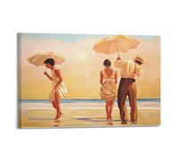 RedMush Poster su tela di Jack Vettriano (64), decorazione per camera da letto, sport, ufficio, camera da letto, regalo, stile cornice, 50 x 75 cm
