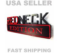 Redneck Edizione Emblema Blu Lettere Uccello Bus Camion Workhorse Rv Decal Segno