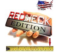 Redneck Edizione Emblema Cappuccio Camion Bus Auto Motore Coach Calcomania, Logo