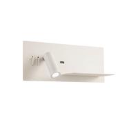 REDO BROOK APPLIQUE LED CON MENSOLA E PORTA USB - 3000 K