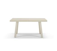 REDÒKASA Tavolo allungabile da pranzo145x85 modello MIRO’ fino a 195 CM per sala da pranzo, cucina e soggiorno, design moderno con top in melaminico (Travertino)