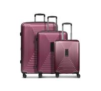 Redolz Essentials 14 4 ruote Set di valigie 3 pezzi espandibile rosso