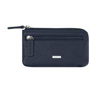 REDOLZ Articolo in pelle Essentials 1, blu navy, Schlüsseletui (mit Reißverschluss), Classico
