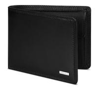 REDOLZ Articolo in pelle Essentials 1, nero, Querformat (mit Klappe), Classico