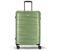 REDOLZ Articolo originale Essentials 10 + BC, Verde metallizzato, Koffer M (67 cm), Trolley rigido con ruote girevoli