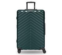 REDOLZ Articolo originale Essentials 18, Verde metallizzato lucido, Koffer L (76 cm) erweiterbar, Trolley rigido L con ruote girevoli