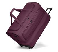 Redolz Borsa da viaggio Duffle Essentials a 2 ruote, 70 cm di lunghezza, espandibile rosso