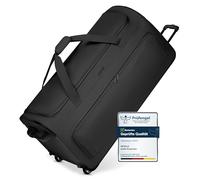 REDOLZ borsone da viaggio con ruote XXL 91 cm | trolley morbido 128 L ultra capiente | Duffle Essentials