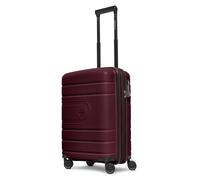 REDOLZ Essentials 11 + BC, bordeaux, Koffer S+ (55 cm) erweiterbar, Trolley rigido con ruote girevoli