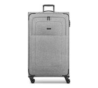 REDOLZ Essentials 12 articolo, grigio, XL Sondergröße (90 cm) 4-Rad, Valigia per check-in bagagli morbidi