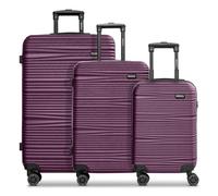 Redolz Set di valigie 'Essentials' bordeaux / nero, Taglia One Size