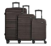 Redolz Essentials 16 3-SET 4 ruote Set di valigie 3 pezzi coffee (TAS007790)