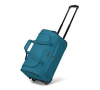 REDOLZ Duffle Essentials, nero, S, Borsa da viaggio con ruote