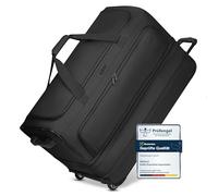 Redolz Duffle Essentials 2 ruote da viaggio 80 cm XL con piega elastica di dimensioni speciali black (TAS020794)