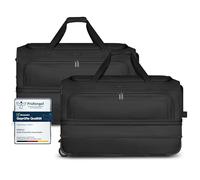 Articolo originale Duffle Essentials Exp., Nero , 2er SET L+L erweiterbar, Borsa da viaggio exp. Con ruote