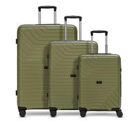 Redolz Essentials 05 3-SET 4 ruote Set di valigie 3 pezzi dark-olive 2 (RD12348-2-03)
